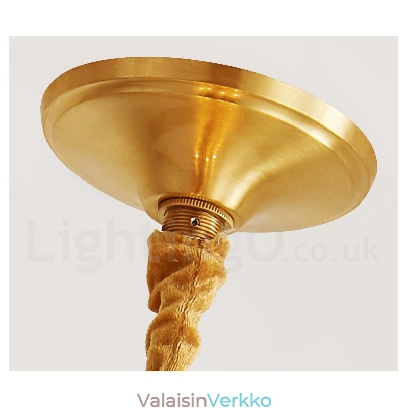 Pure Brass Rustic Lodge Nordic Style riippuvalaisin