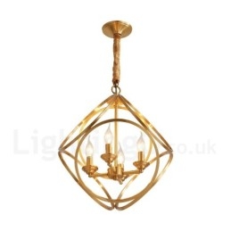 Pure Brass Rustic Lodge Nordic Style riippuvalaisin