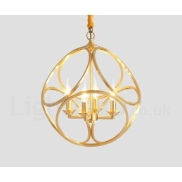 Pure Brass Rustic Lodge Nordic Style riippuvalaisin