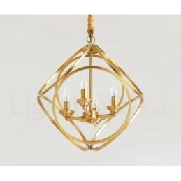 Pure Brass Rustic Lodge Nordic Style riippuvalaisin