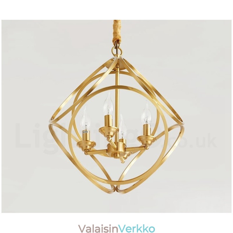 Pure Brass Rustic Lodge Nordic Style riippuvalaisin