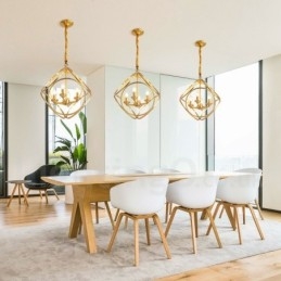 Pure Brass Rustic Lodge Nordic Style riippuvalaisin