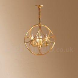 Pure Brass Rustic Lodge Nordic Style riippuvalaisin