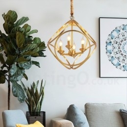 Pure Brass Rustic Lodge Nordic Style riippuvalaisin