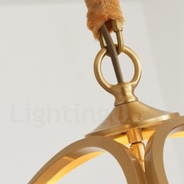 Pure Brass Rustic Lodge Nordic Style riippuvalaisin