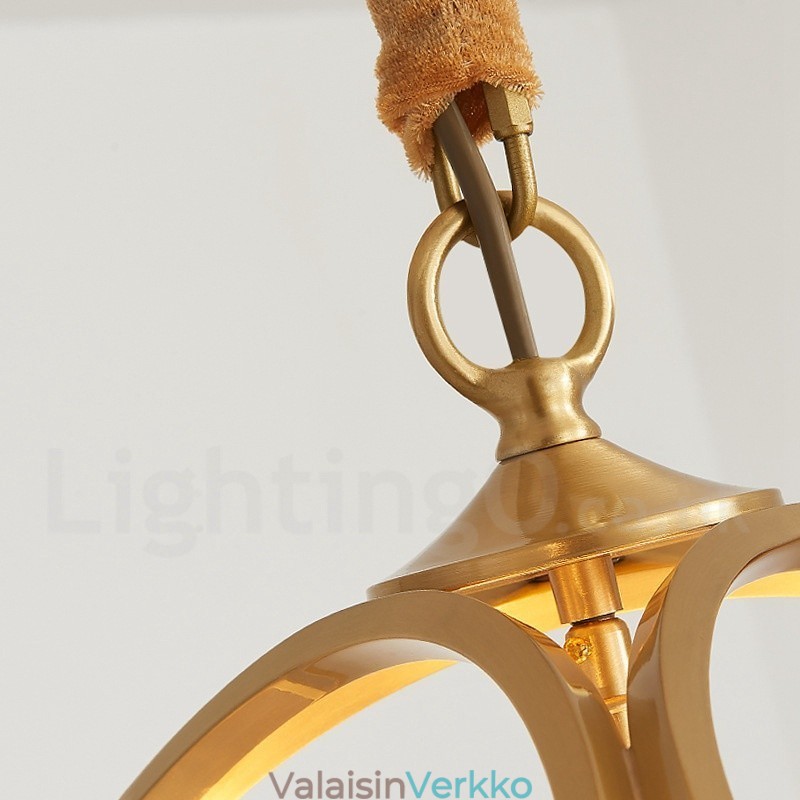 Pure Brass Rustic Lodge Nordic Style riippuvalaisin