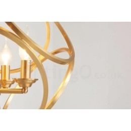 Pure Brass Rustic Lodge Nordic Style riippuvalaisin