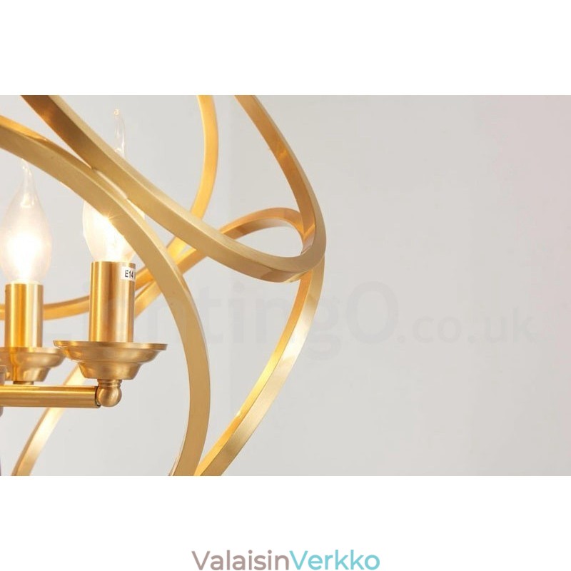 Pure Brass Rustic Lodge Nordic Style riippuvalaisin
