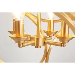 Pure Brass Rustic Lodge Nordic Style riippuvalaisin