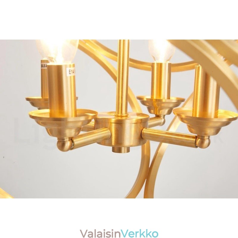 Pure Brass Rustic Lodge Nordic Style riippuvalaisin