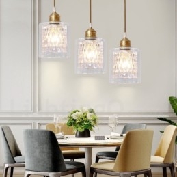 Pure Brass Rustic Lodge Nordic Style riippuvalaisin lasivarjostimella