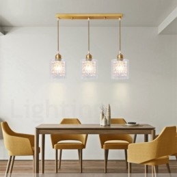 Pure Brass Rustic Lodge Nordic Style riippuvalaisin lasivarjostimella
