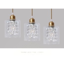 Pure Brass Rustic Lodge Nordic Style riippuvalaisin lasivarjostimella