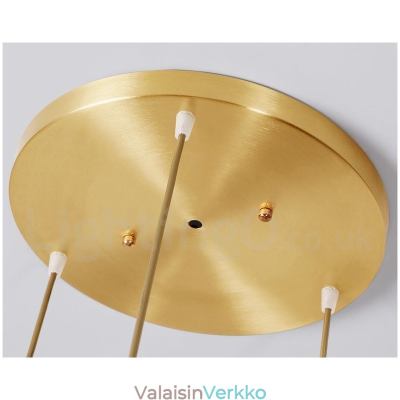 Pure Brass Rustic Lodge Nordic Style riippuvalaisin lasivarjostimella