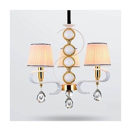 Kangaskattokruunu 3 Light Moderni Minimalistinen High Grade Lamppu Kangaskattokruunu 3 Light Moderni Minimalistinen High Grade Lamppu