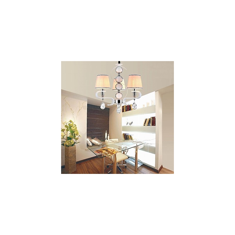 Kangaskattokruunu 3 Light Moderni Minimalistinen High Grade Lamppu