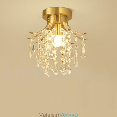 Pure Brass Rustic Lodge Nordic Style uppoasennetut kristallikatot Pure Brass Rustic Lodge Nordic Style uppoasennetut kristallikatot