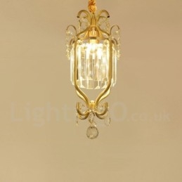 Pure Brass Rustic Lodge Nordic Style uppoasennetut kristallikatot