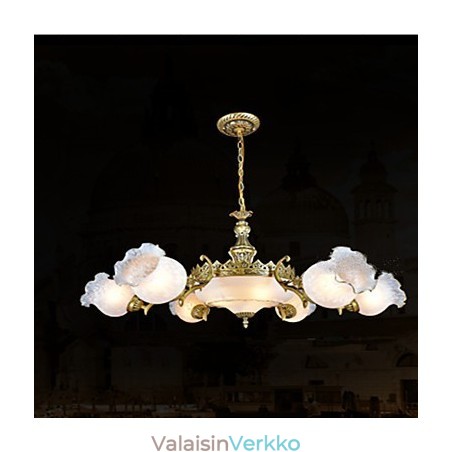 Perinteinen Classic Vintage Retro pronssimetallikattokruunu Perinteinen Classic Vintage Retro pronssimetallikattokruunu