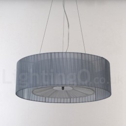 Drum 4 Light Pendant Moderni valo kangasvarjostimella