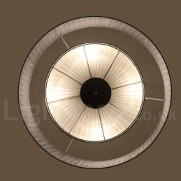 Drum 4 Light Pendant Moderni valo kangasvarjostimella
