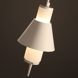 2 Light Mini Style Moderni nykyaikainen metalliriippuvalaisin