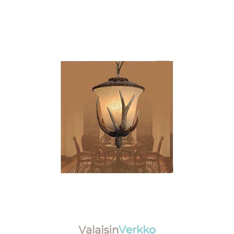 Yksipäällinen kattokruunuvalaisin