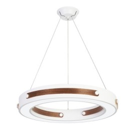 Multi Wood Colors Ring Moderni nykyaikainen riippuvalaisin akryylivarjostimella