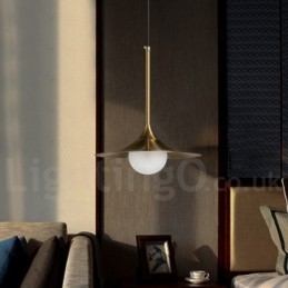 1 Kevytteollisuustyylinen kultainen minityylinen galvanoitu maalattu kattovalaisin lasivarjostimella