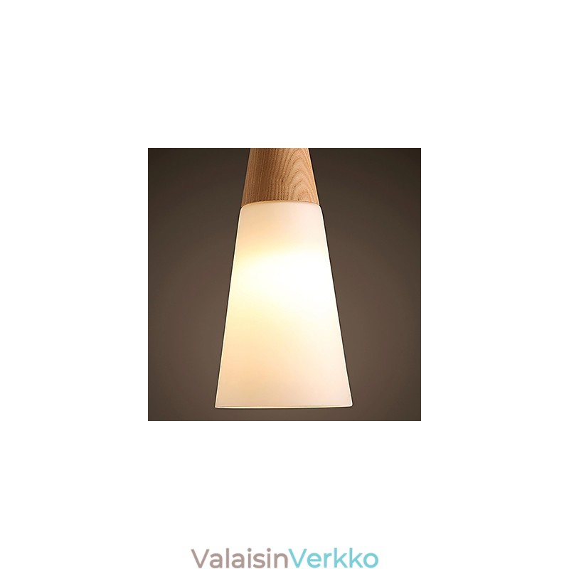 Kattokruunu Mini Style Moderni nykyaikainen puubambu