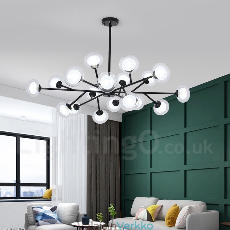 Postmoderni Magic Beans Chandelier -näyttelyhalli