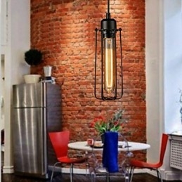 Kattokruunu Mini Style Rustic Lodge Retro Metal 3 Light riippuvalaisin