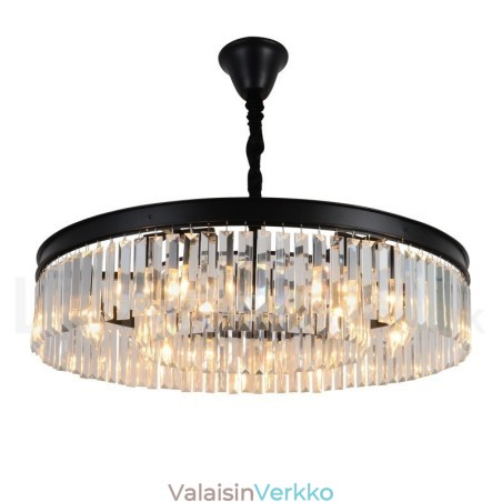 Postmoderni Luxury Round K9 Crystal Pendant Chandelier Lights -näyttelyhalli Postmoderni Luxury Round K9 Crystal Pendant Chandelier Lights -näyttelyhalli