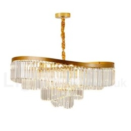 Kultainen Postmoderni Luxury Round K9 Crystal Pendant Kattokruunu -näyttelyhalli