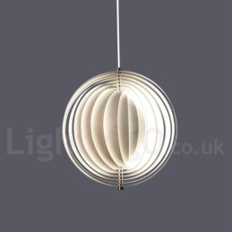 Globe White Rotate Postmoderni DIY-riippuvalaisin