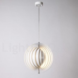 Globe White Rotate Postmoderni DIY-riippuvalaisin