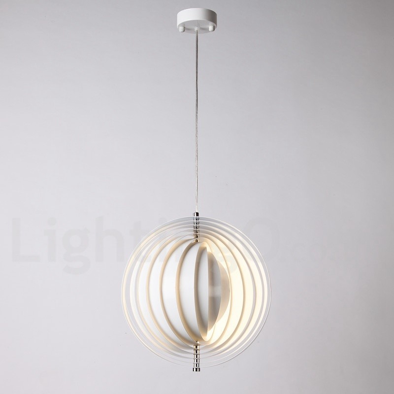 Globe White Rotate Postmoderni DIY-riippuvalaisin