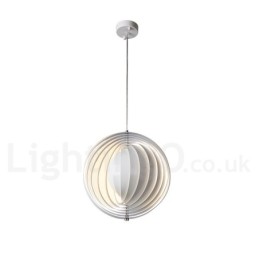 Globe White Rotate Postmoderni DIY-riippuvalaisin