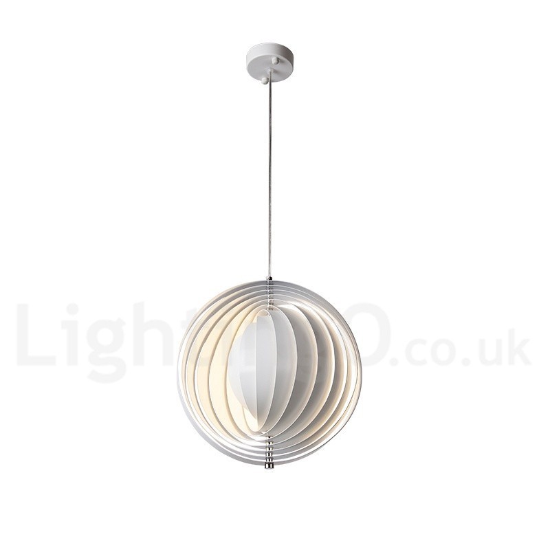 Globe White Rotate Postmoderni DIY-riippuvalaisin