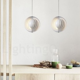 Globe White Rotate Postmoderni DIY-riippuvalaisin