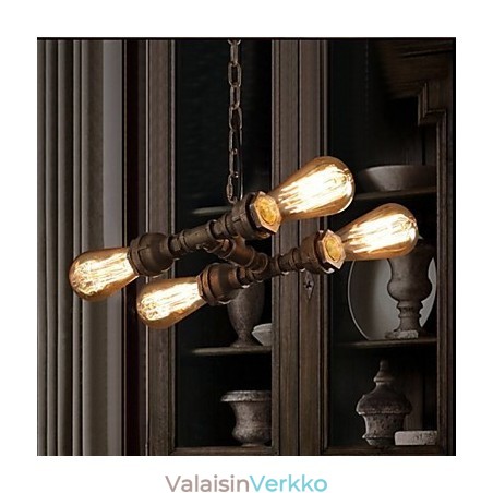 4 Kevyt amerikkalainen Industrial Water Pipe Retro tyylinen tuuli 4 Kevyt amerikkalainen Industrial Water Pipe Retro tyylinen tuuli