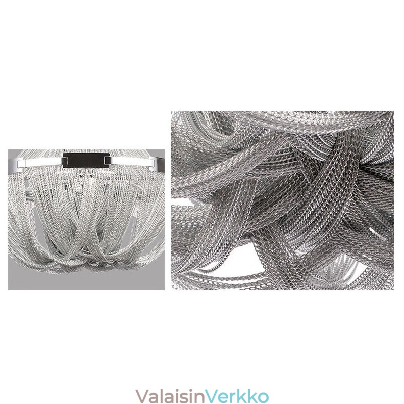Tassels Kattokruunu Designer Riipus Vaalea Hopea Kulta Väri