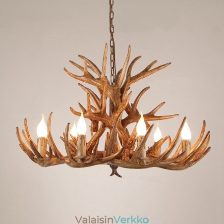 9 kevyt kolmikerroksinen maalaismainen taiteellinen Retro Antler Antler kattokruunu 9 kevyt kolmikerroksinen maalaismainen taiteellinen Retro Antler Antler kattokruunu