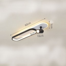 Nordic Long Strip Ceiling Bright Downlight