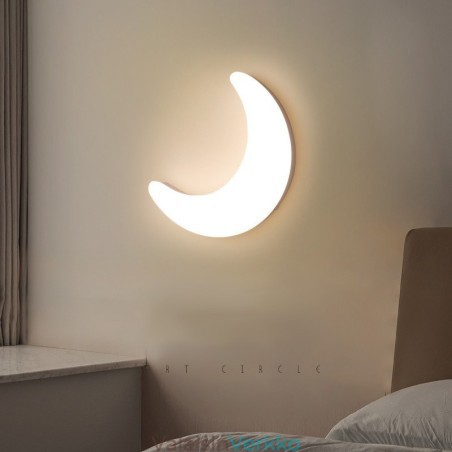 20W Nordic Indoor Moon Shape lastenhuoneen seinävalaisimet kattovalaisimet 20W Nordic Indoor Moon Shape lastenhuoneen seinävalaisimet kattovalaisimet