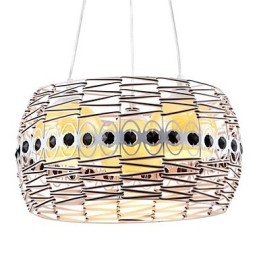Rattan Art -valaisin Riippuvalaisin Käsin kudottu