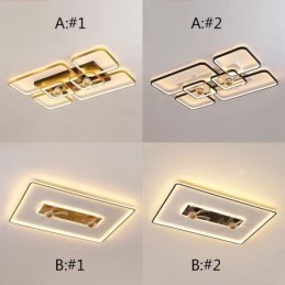 Kattotuuletin Lights Decor Tuulettimella Akryylilamppu