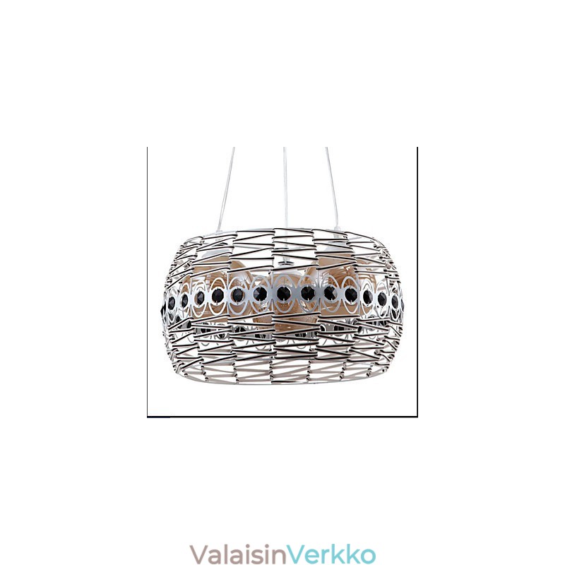 Rattan Art -valaisin Riippuvalaisin Käsin kudottu