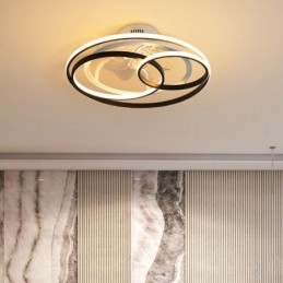 Modernit kattovalot ympyrärenkaat Designer kattotuuletin