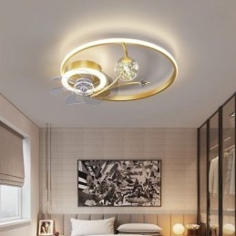 Kattotuuletin Lights Decor Tuuletuslamppu Akryyli
